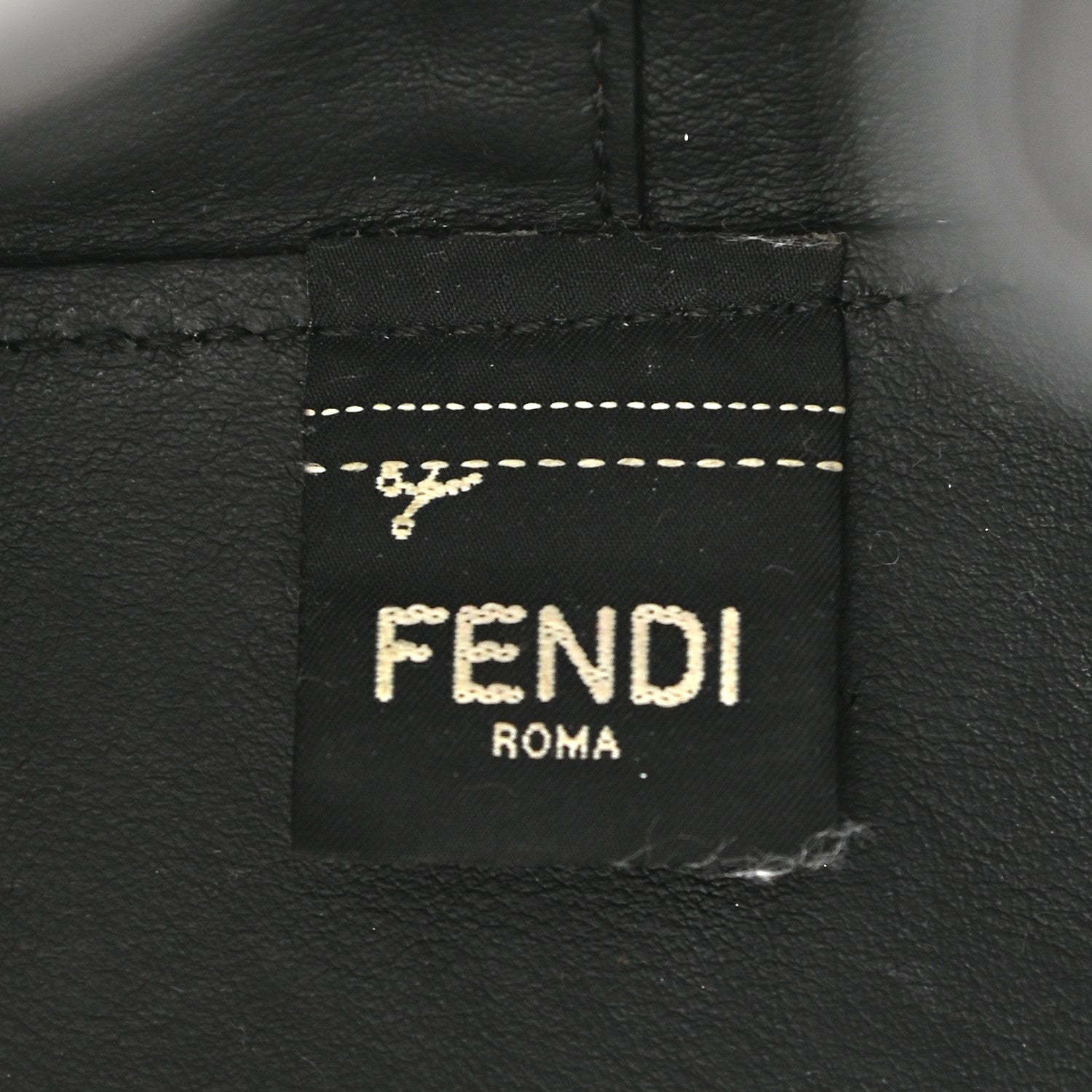 Fendi TPU FF Vitello Grace F is Fendi Grande Mon Tresor Bucket Bag Black 6 of 11