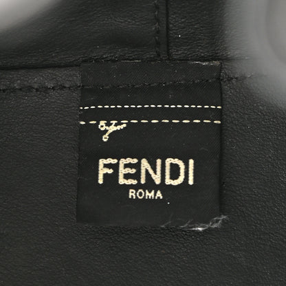 Fendi TPU FF Vitello Grace F is Fendi Grande Mon Tresor Bucket Bag Black 6 of 11