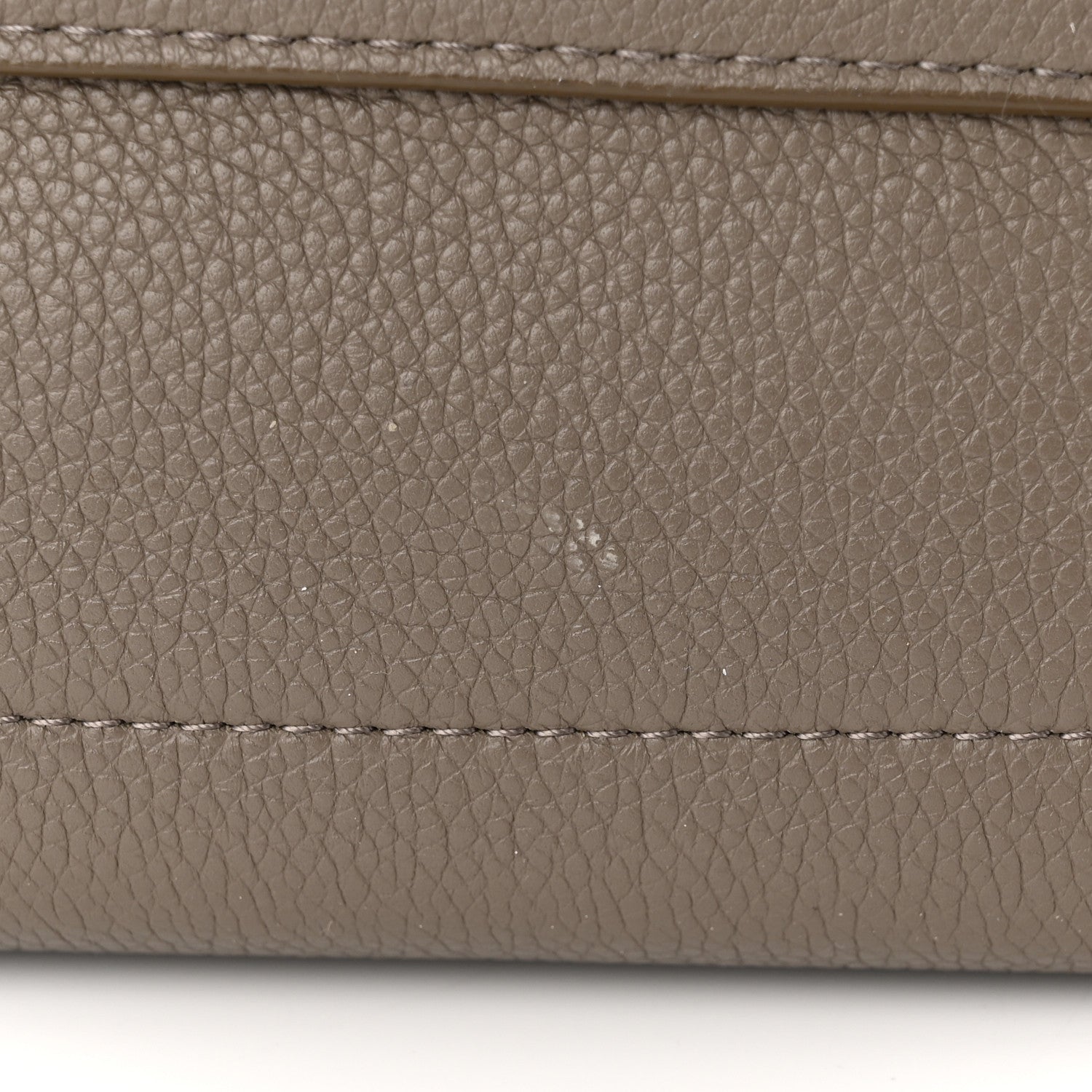 Celine Soft Grained Calfskin Sangle Bucket Bag Taupe 12 of 12