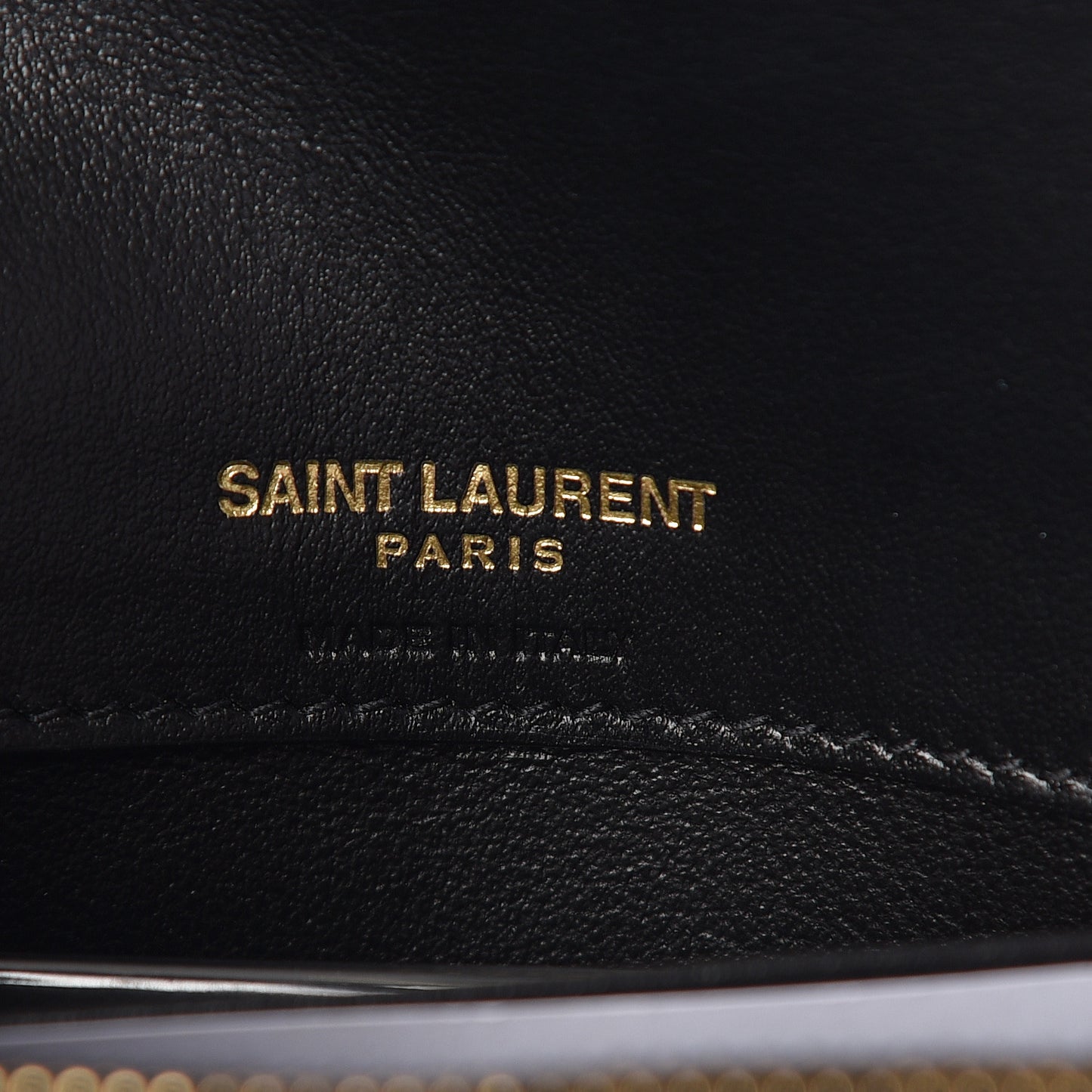 Smooth Calfskin Monogram Kate Belt Bag Black