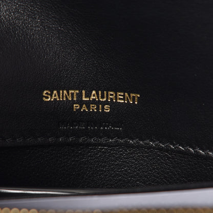 Saint Laurent Smooth Calfskin Monogram Kate Belt Bag Black 6 of 9