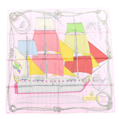Hermes Silk Cheval De Mer Scarf 90 1 of 5