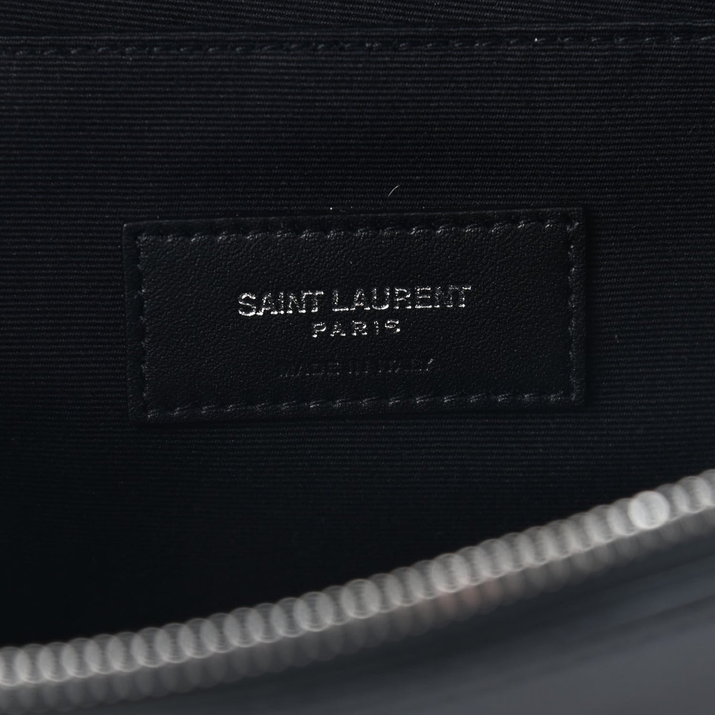 Calfskin Monogram Belt Bag Black