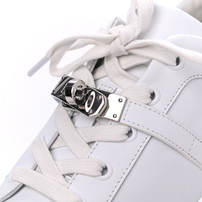 Hermes Calfskin Day Sneakers 37 White 12 of 18