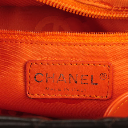 Chanel Calfskin Quilted Medium Cambon Tote Brown 6 of 12