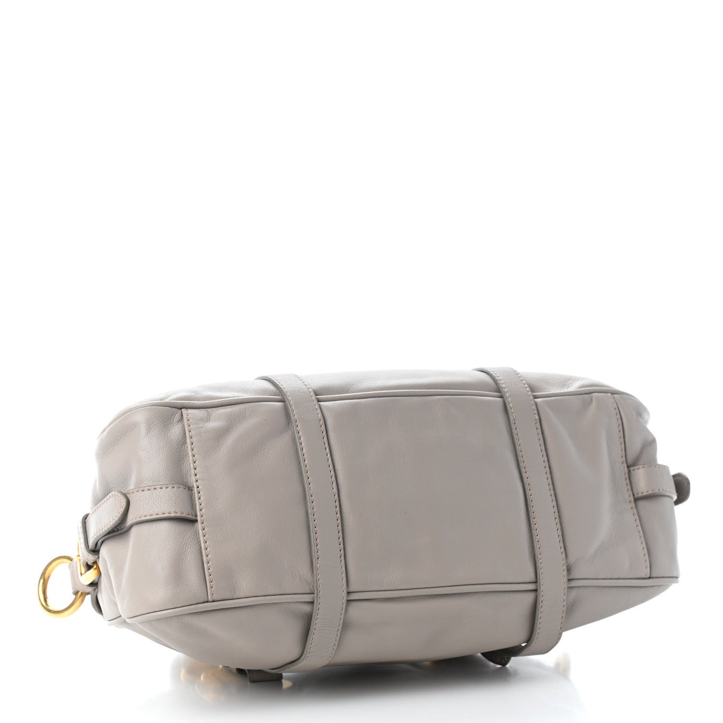 Soft Calfskin Shopping Satchel Argilla
