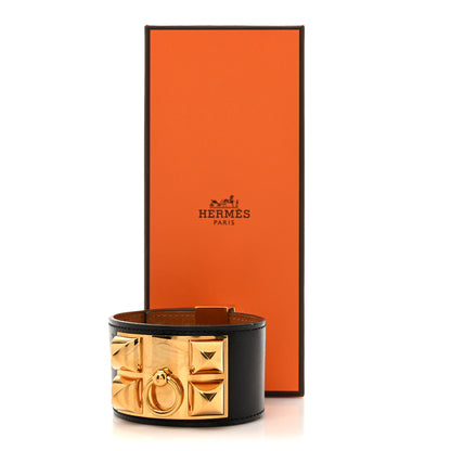 Hermes Box Collier De Chien CDC Bracelet T3 Black 8 of 8