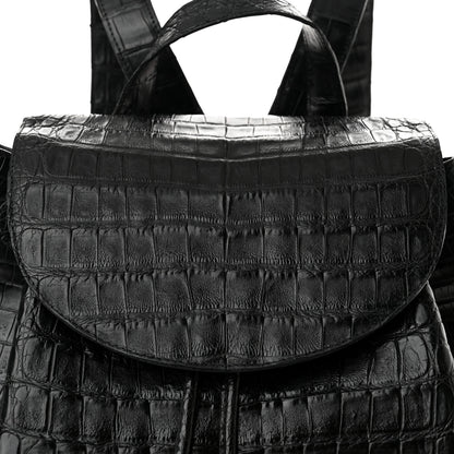 Nancy Gonzalez Crocodile Backpack Black 8 of 10