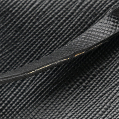 Prada Saffiano Small Galleria Double Zip Tote Black 12 of 14