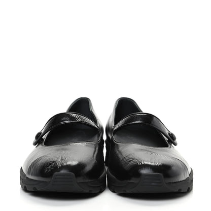 Chanel Calfskin Mary Jane Strap Pumps 40.5 Black 2 of 7