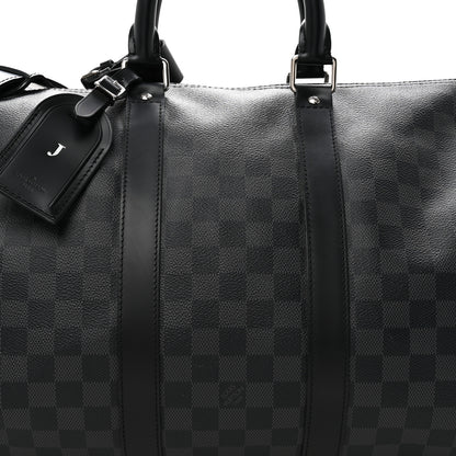 Louis Vuitton Damier Graphite Keepall Bandouliere 45 7 of 12