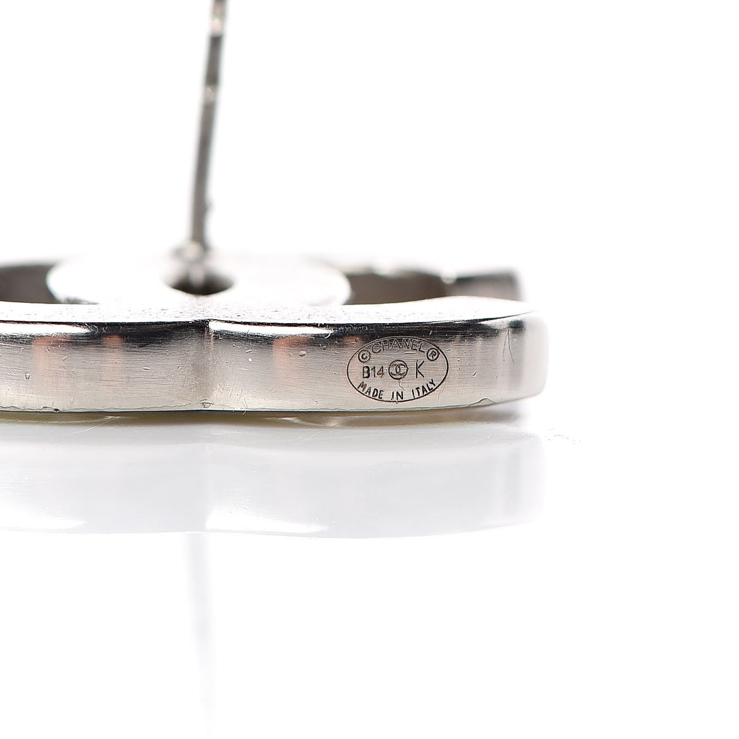 Iridescent Resin CC Earrings Pink