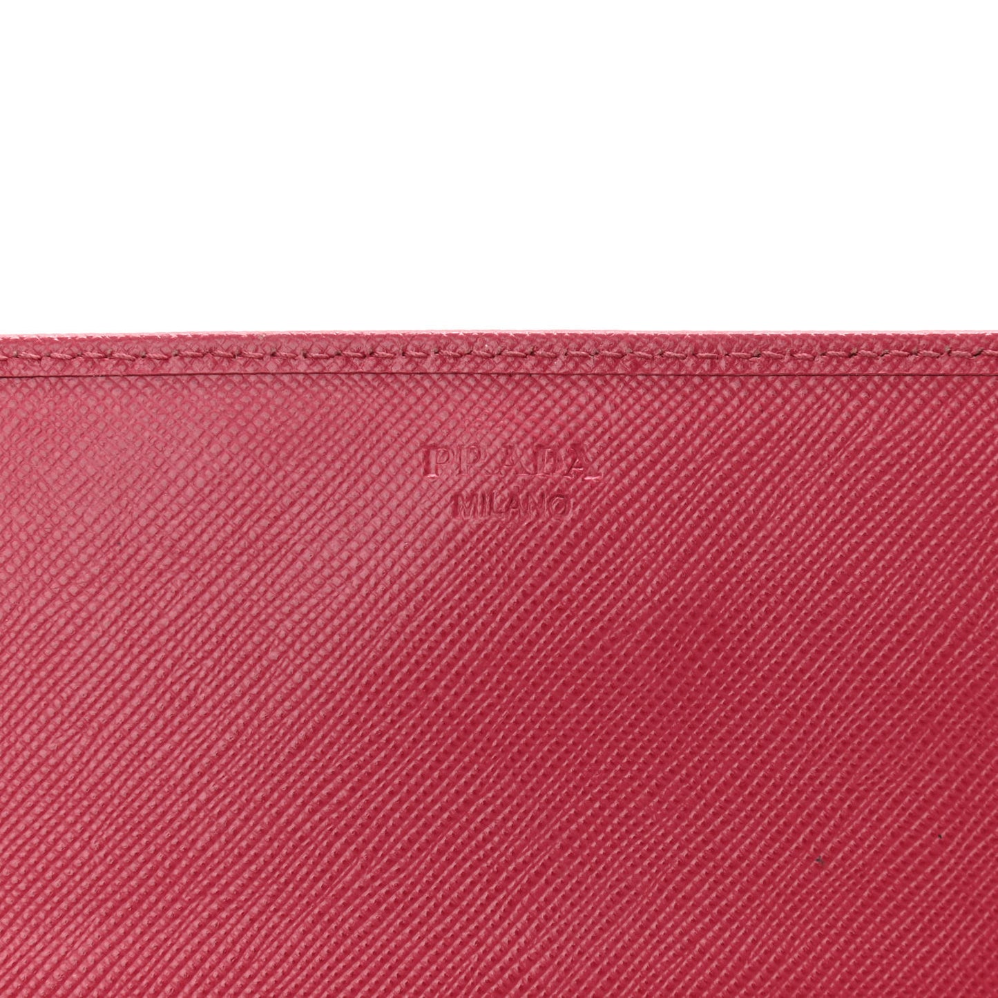 Saffiano Metal Oro Chain Wallet Peonia