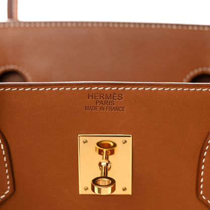 Hermes Natural Barenia Birkin 40 Fauve 6 of 14