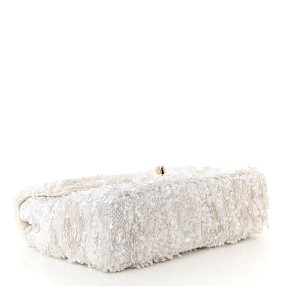 Chanel Sequin Mini Rectangular Flap White 4 of 11