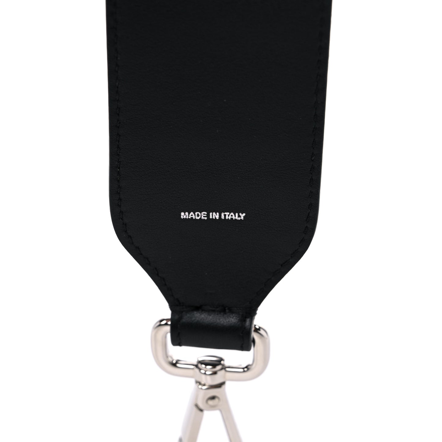 Velvet Tapestry Calfskin FF Reloaded Mini Strap You White Black