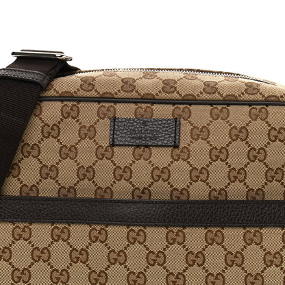 Gucci Monogram Messenger Bag Dark Brown 8 of 10