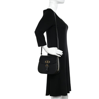 Christian Dior Box Calfskin Medium Bobby Frame Flap Black 2 of 9