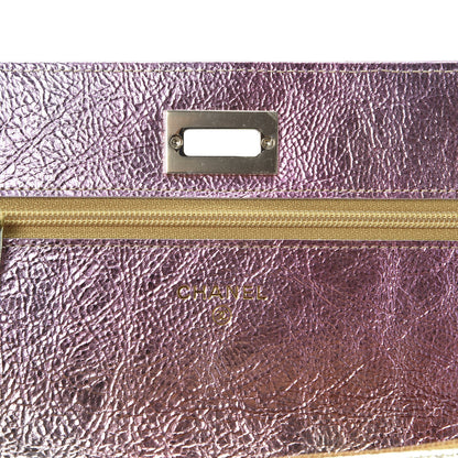 Chanel Metallic Goatskin Quilted 2.55 Reissue Wallet on Chain WOC Multicolor 7 of 11