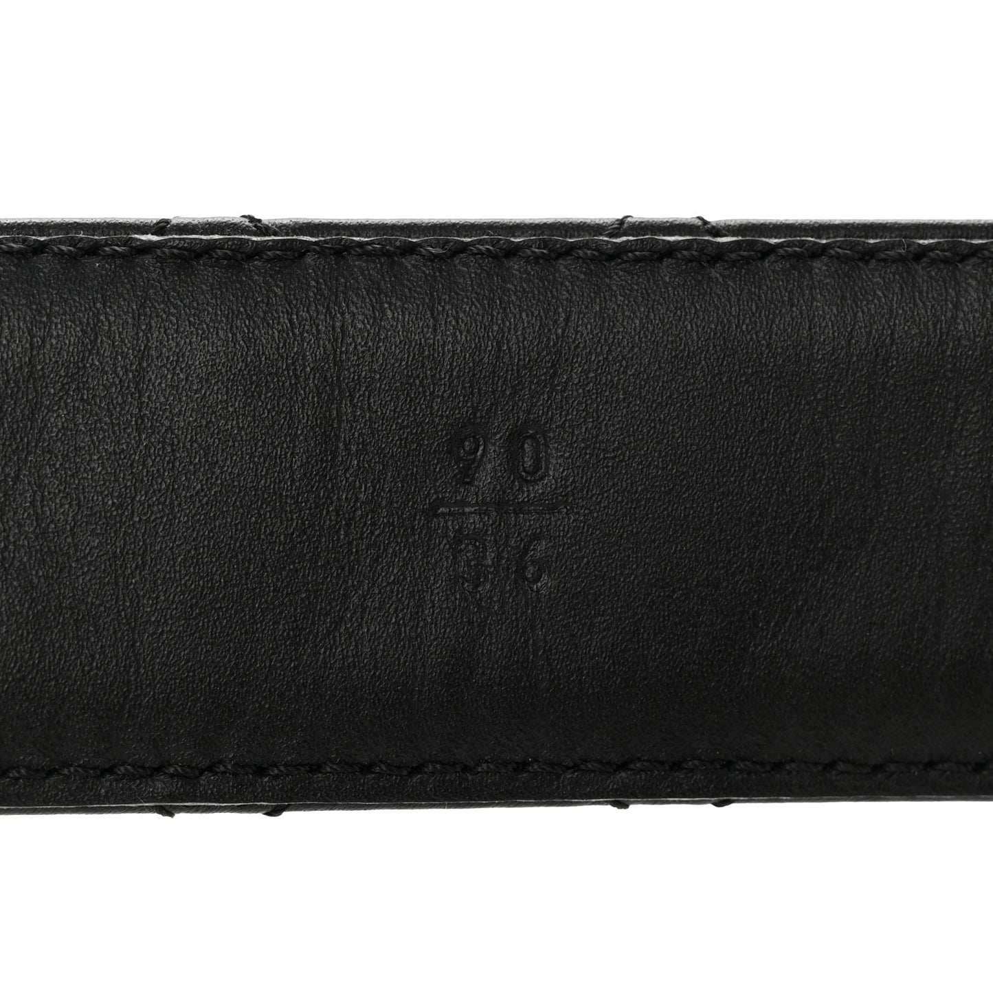 Lambskin Quilted CC Chain Belt 90/36 Black