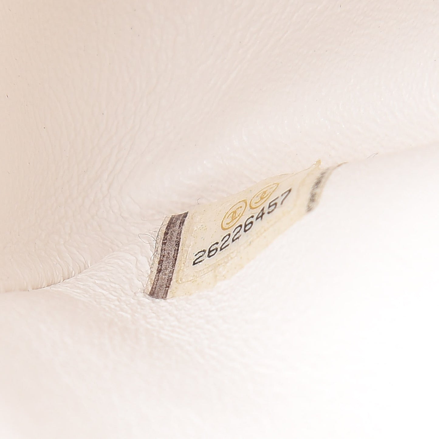 Aged Calfskin Lucky Charms 2.55 Reissue 226 Flap White