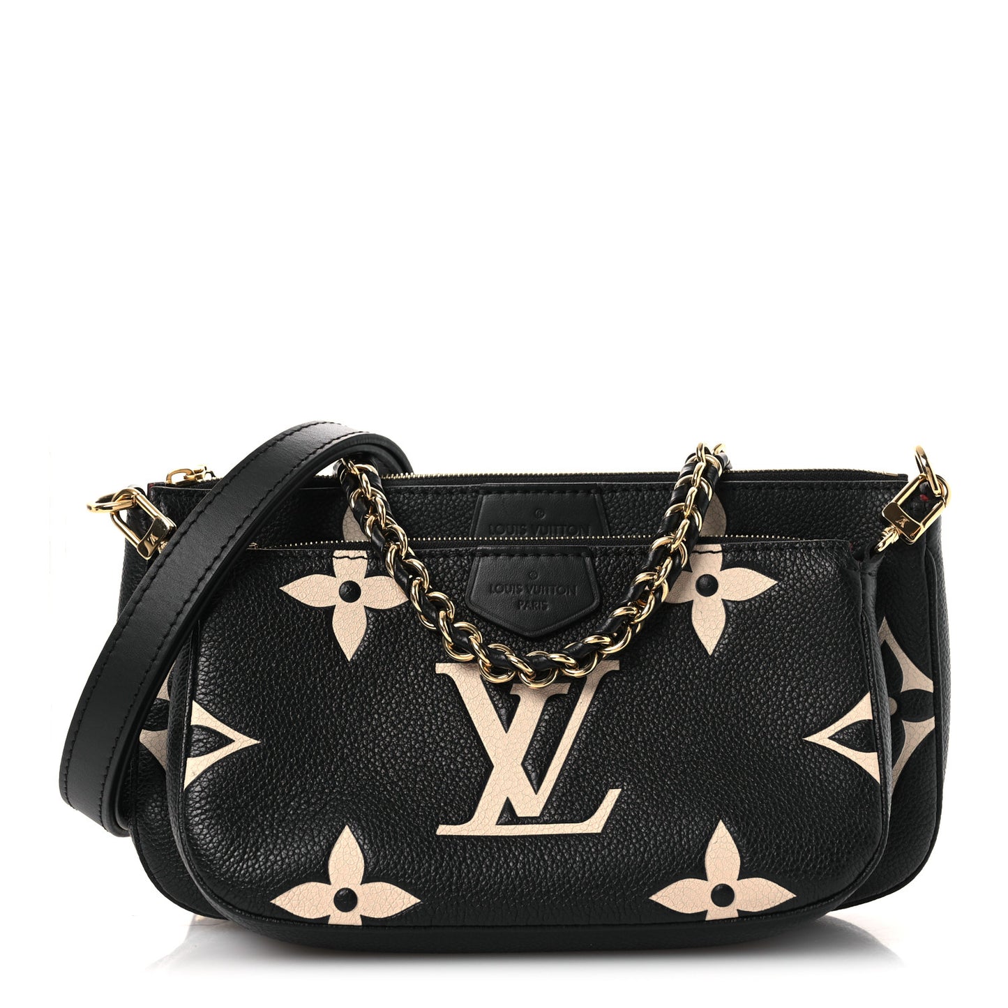 Empreinte Monogram Giant Multi Pochette Accessories Black Beige