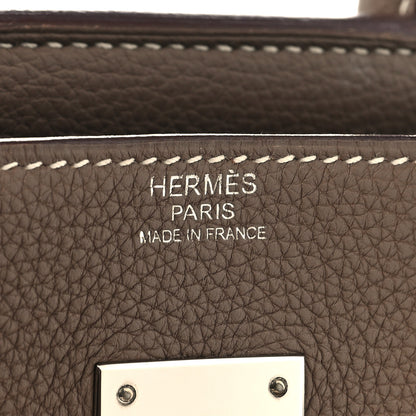 Hermes Togo Birkin 30 Etoupe 6 of 12