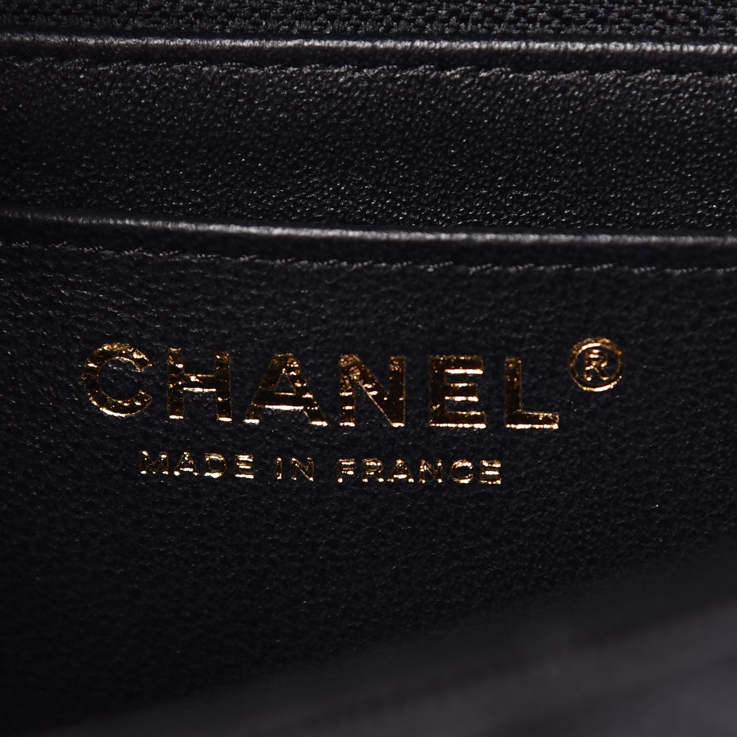 Caviar Quilted Mini Rectangular Flap Black