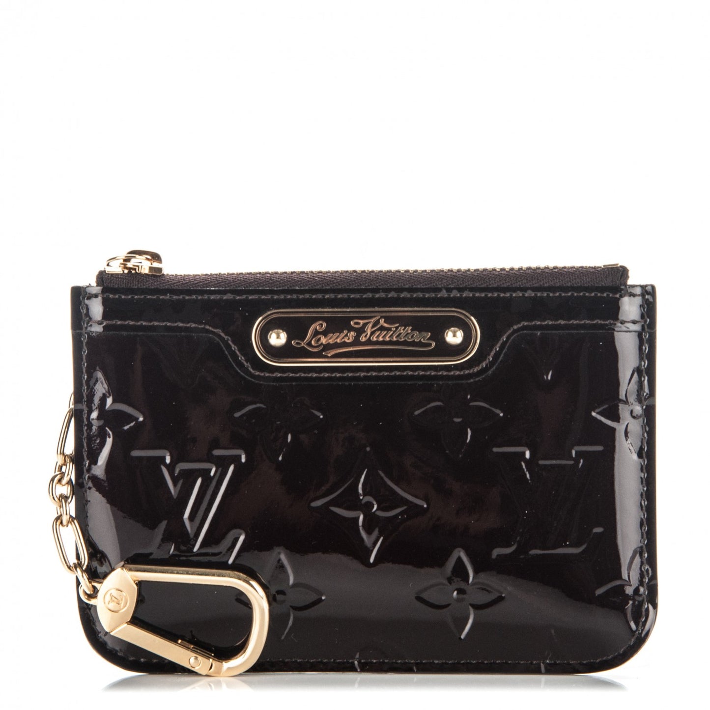 Vernis Key Pouch Amarante