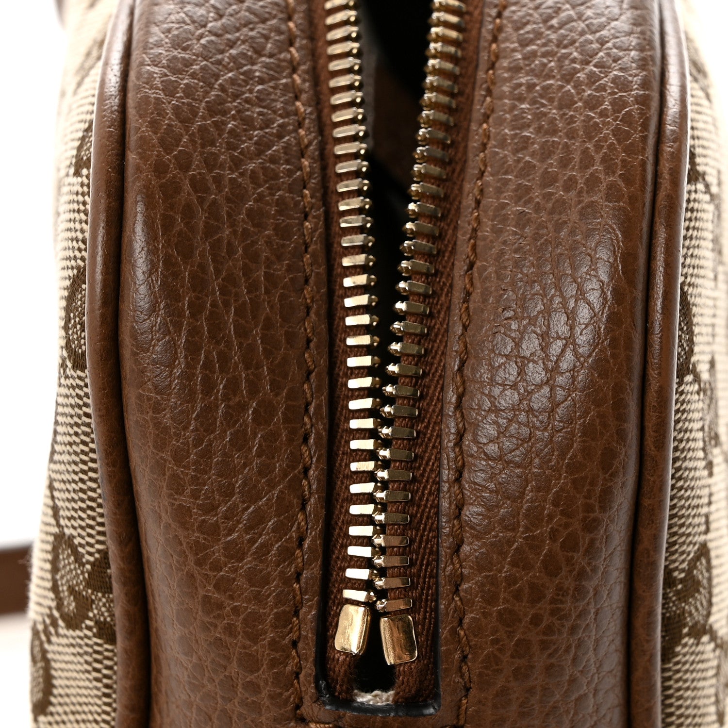 Gucci Monogram Mini Bree Messenger Bag Beige Tabacco 12 of 14