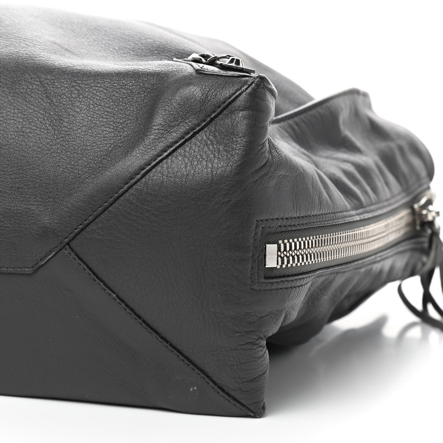 Balenciaga Veau Papier A4 Zip Around Tote Gris Fossile 7 of 10