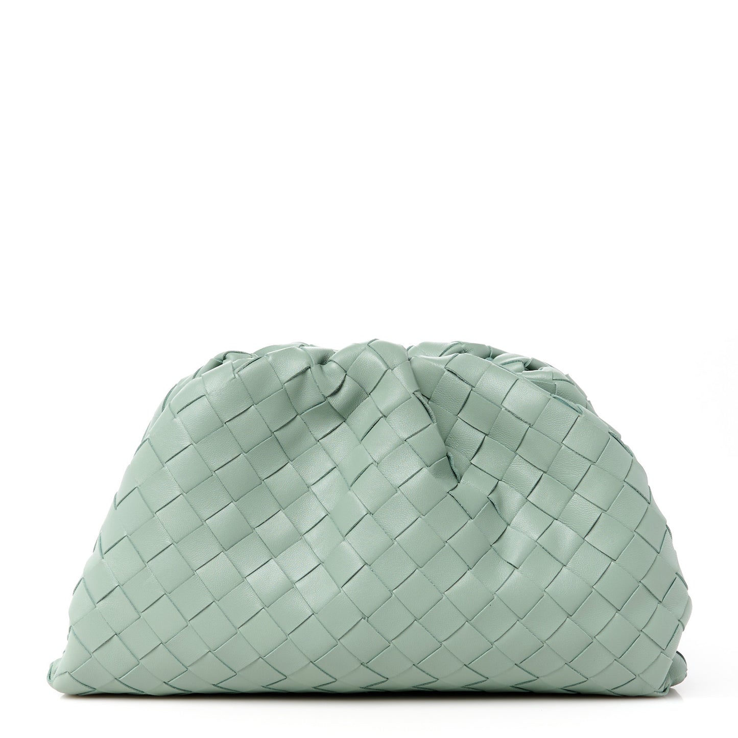 Nappa Intrecciato Teen Pouch Sage