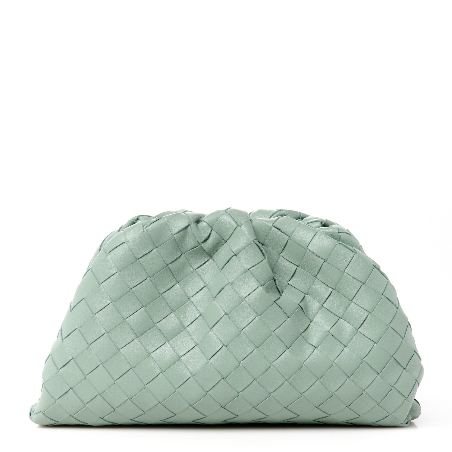 Bottega Veneta Nappa Intrecciato Teen Pouch Sage 1 of 11