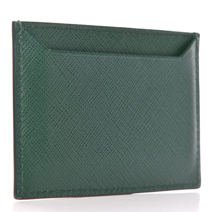 Prada Saffiano Card Case Biliardo 3 of 9