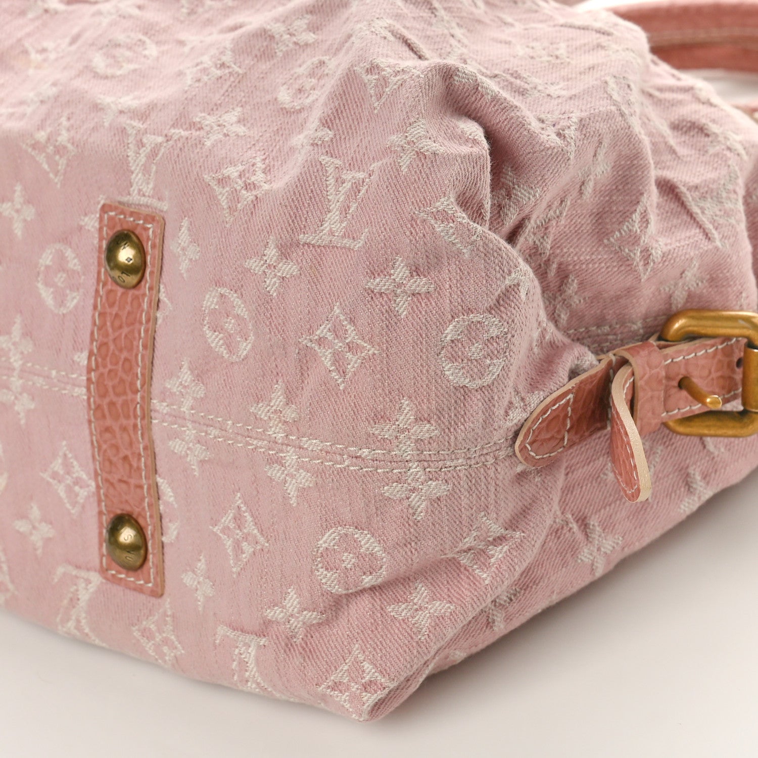 Louis Vuitton Denim Neo Cabby MM Rose 9 of 9