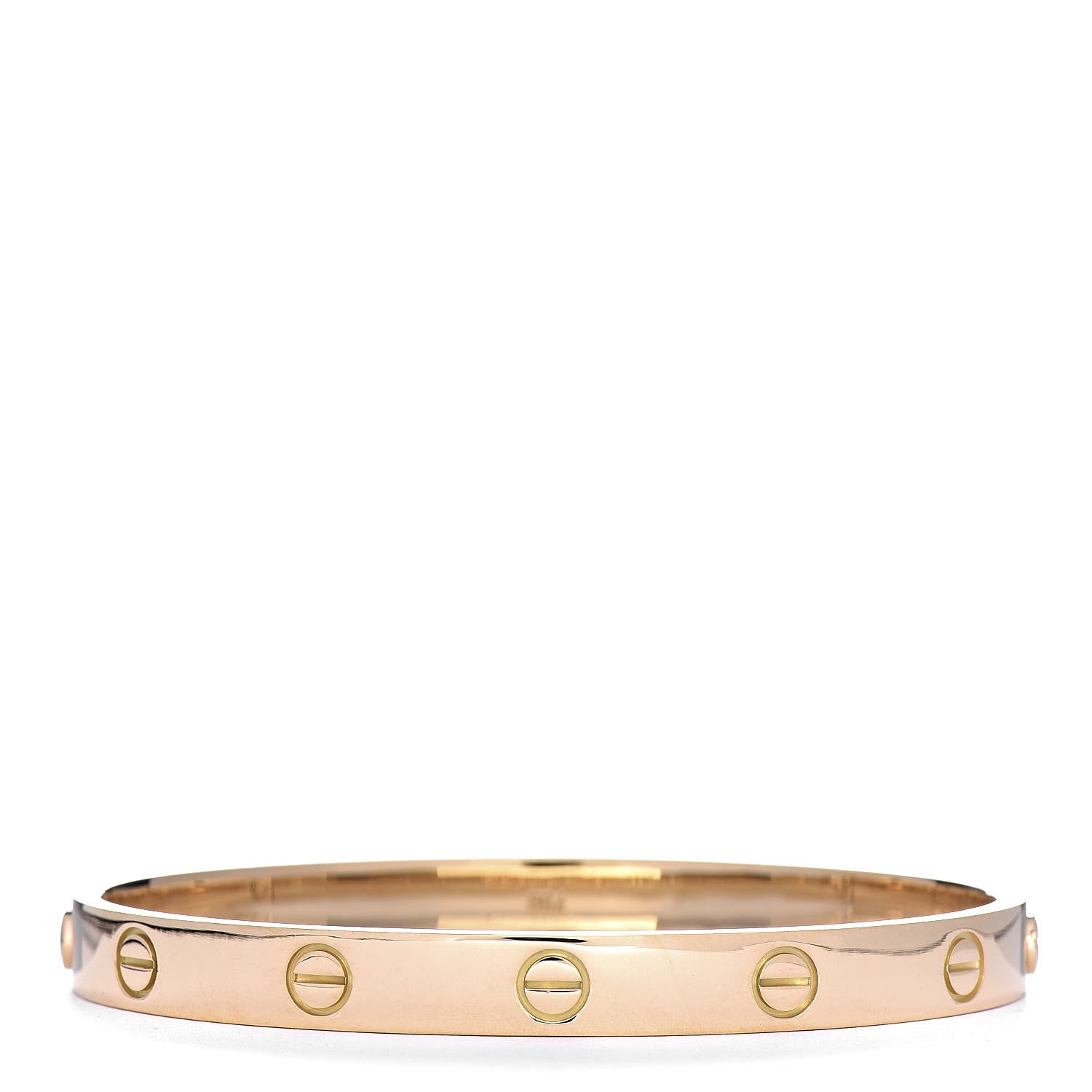 Cartier 18K Yellow Gold LOVE Bracelet 17 3 of 6
