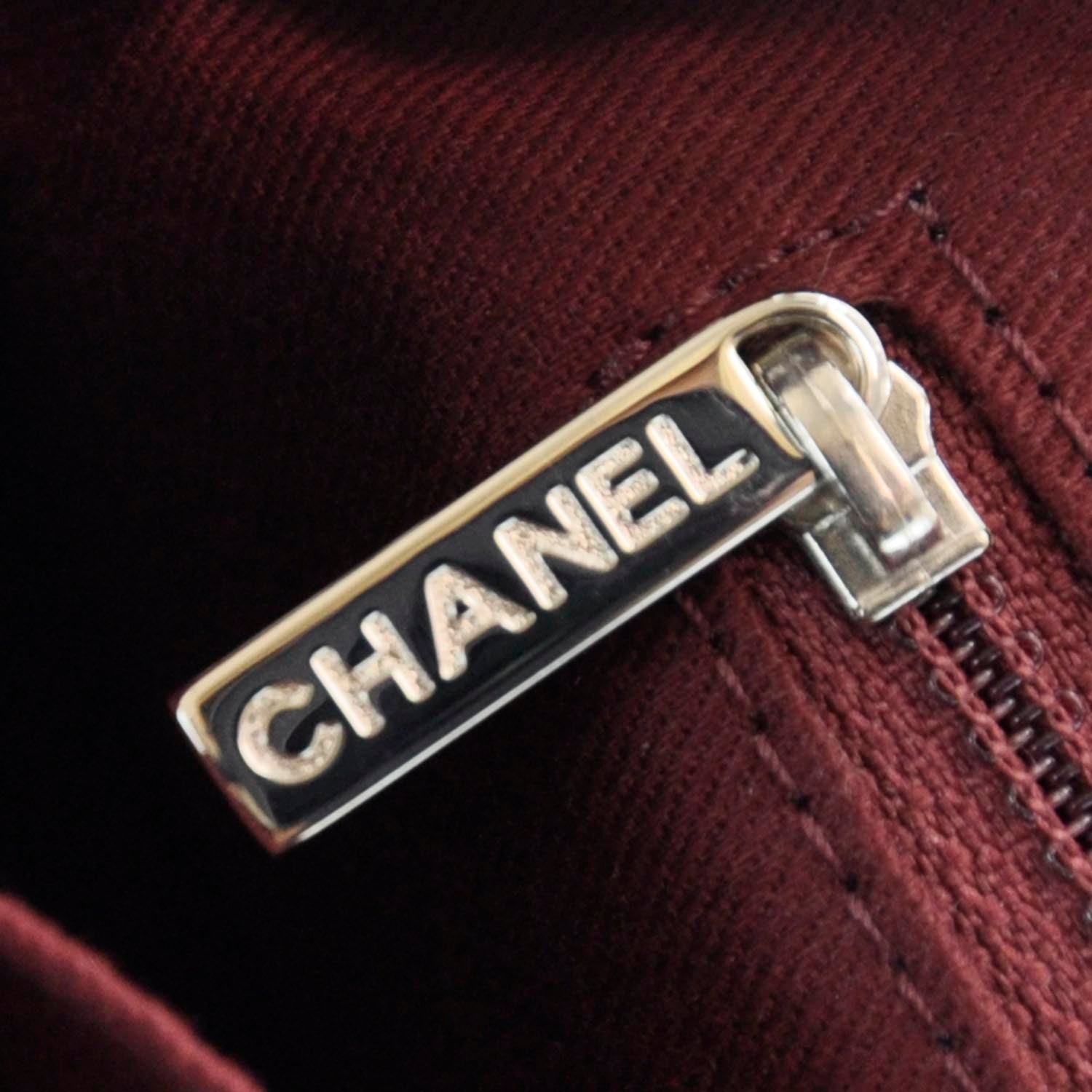 Chanel Caviar Half Moon Large Flap Black 8 of 8