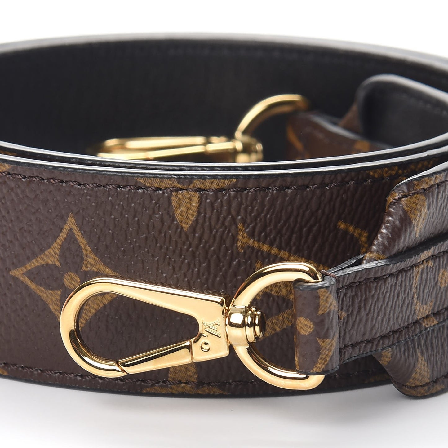 Monogram Bandouliere Shoulder Strap Black