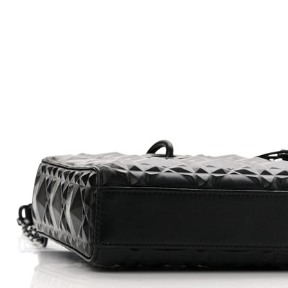 Christian Dior Calfskin Cannage Diamond Medium Lady D-Joy Black 7 of 10