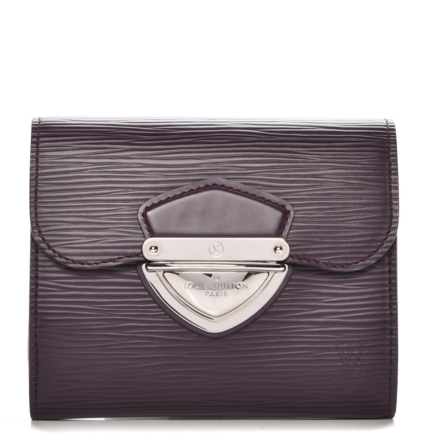 Louis Vuitton Epi Joey Wallet Cassis 1 of 9