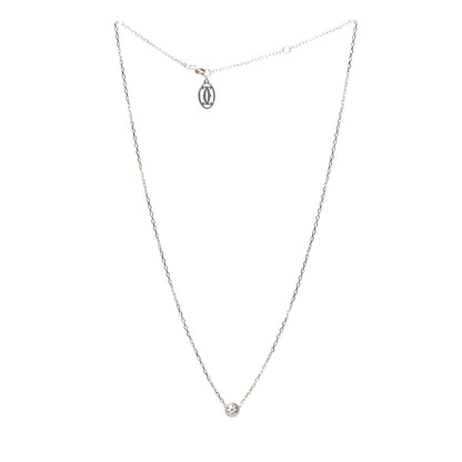 Cartier 18K Pink Gold Diamond LM D'Amour Pendant Necklace 3 of 6