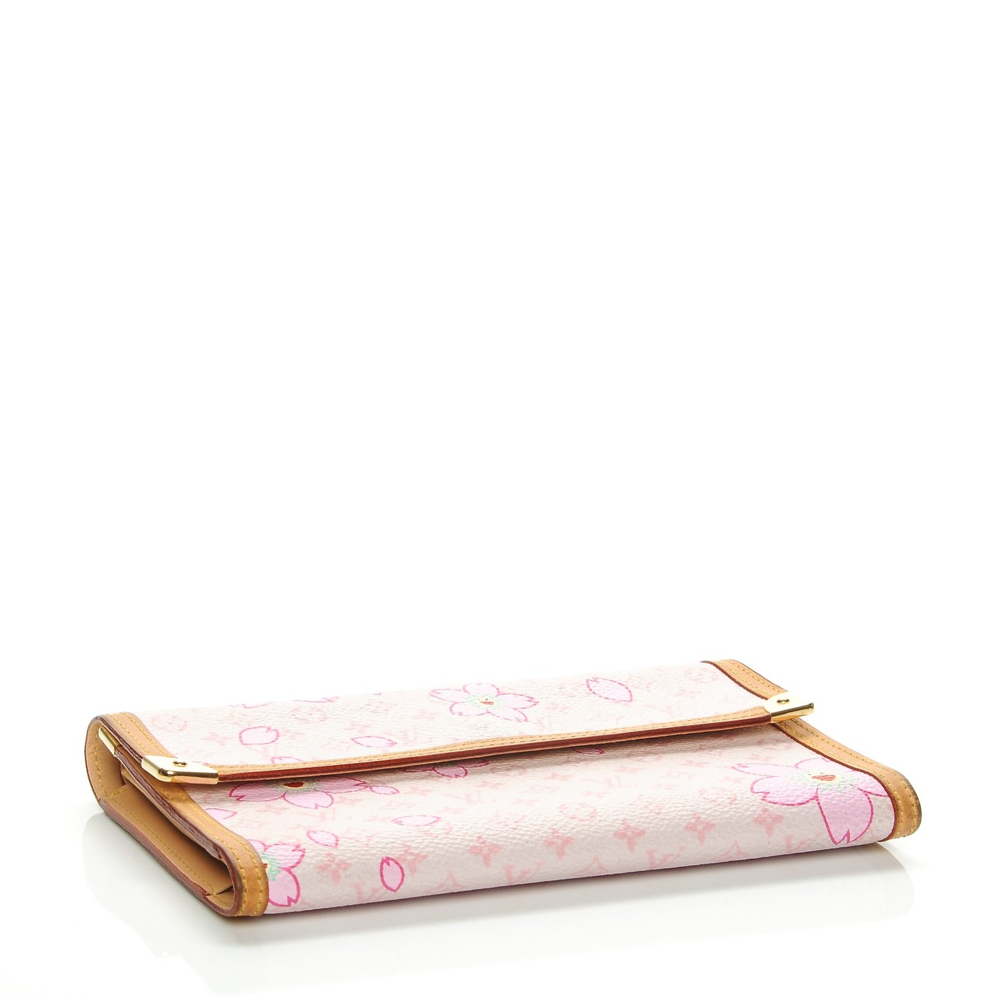 Monogram Cherry Blossom Porte Tresor International Wallet Pink