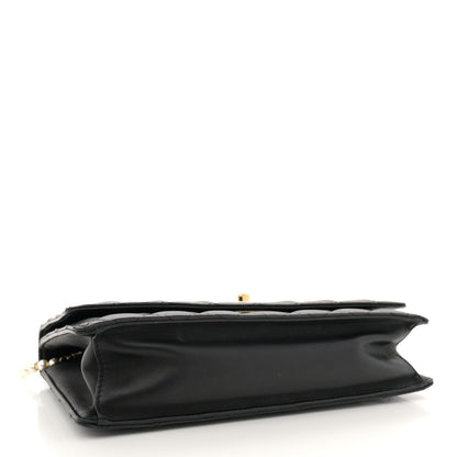 Chanel Lambskin Quilted Fantasy Pearl Flap Black 4 of 13
