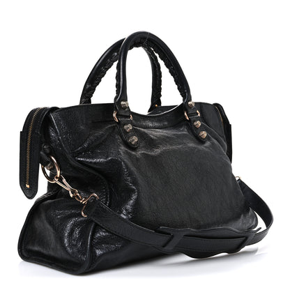 Balenciaga Agneau Giant 12 Rose Gold Hardware City Black 4 of 11