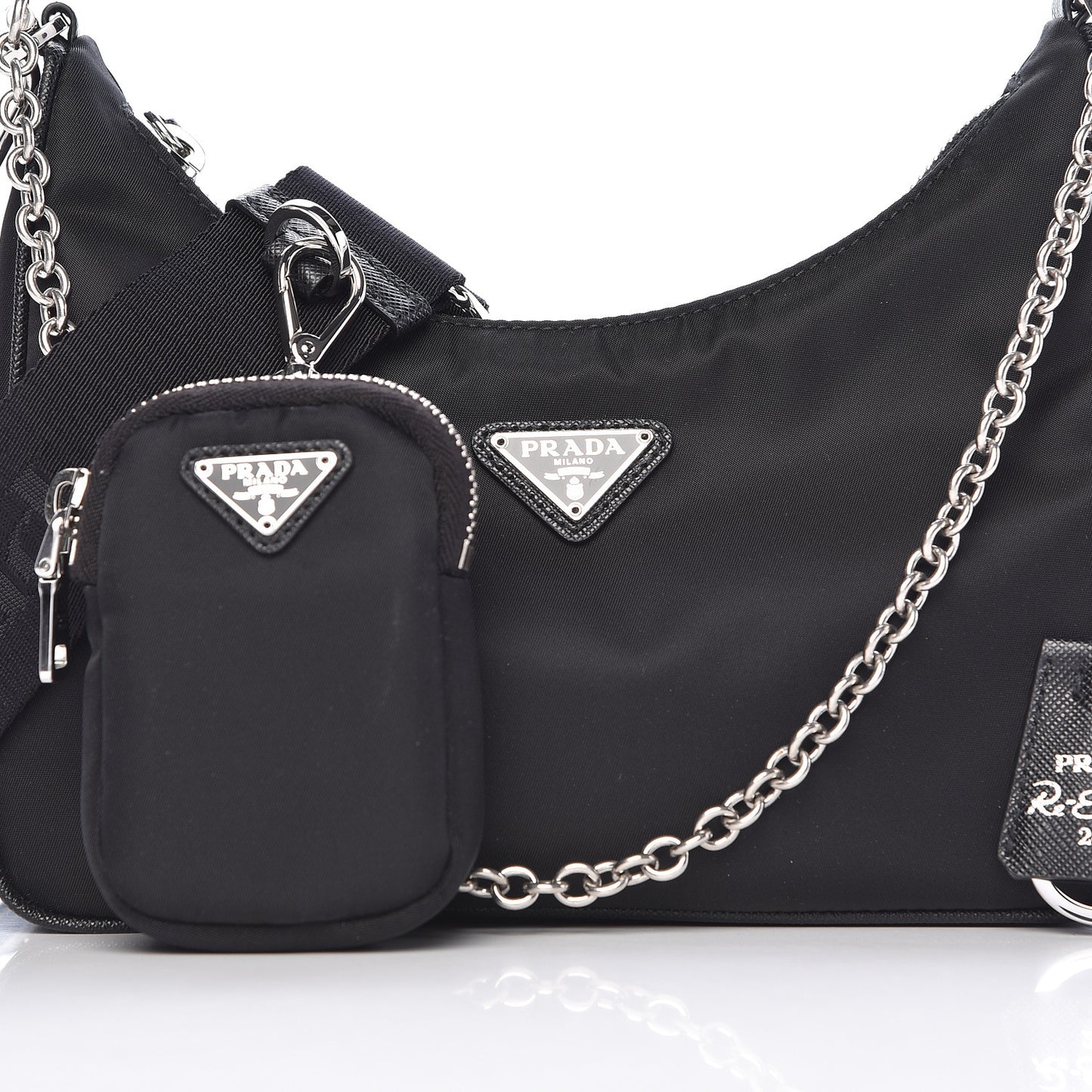 Nylon Re-Edition 2005 Shoulder Bag Black
