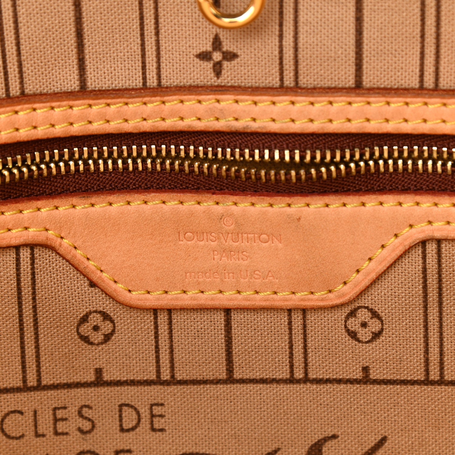 Louis Vuitton Monogram Neverfull MM 6 of 21