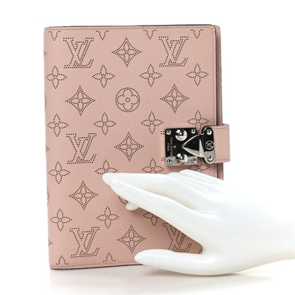 Louis Vuitton Mahina Paul Notebook Cover MM Magnolia 2 of 8