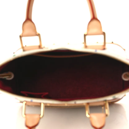 Louis Vuitton Monogram Multicolor Alma White 5 of 9