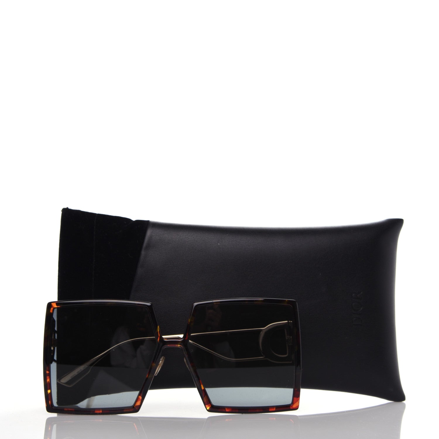 Christian Dior Square 30 Montaigne Sunglasses Tortoise 7 of 7