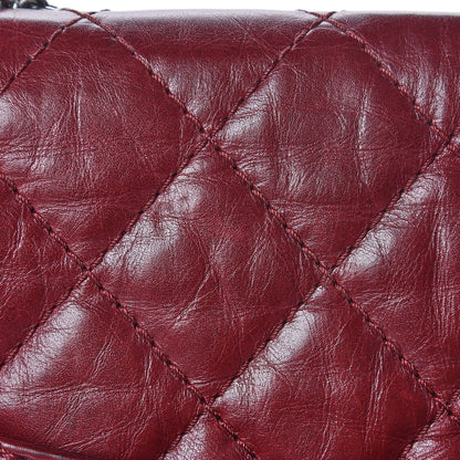Chanel Aged Calfskin Quilted 2.55 Reissue 226 Flap Red 10 of 10